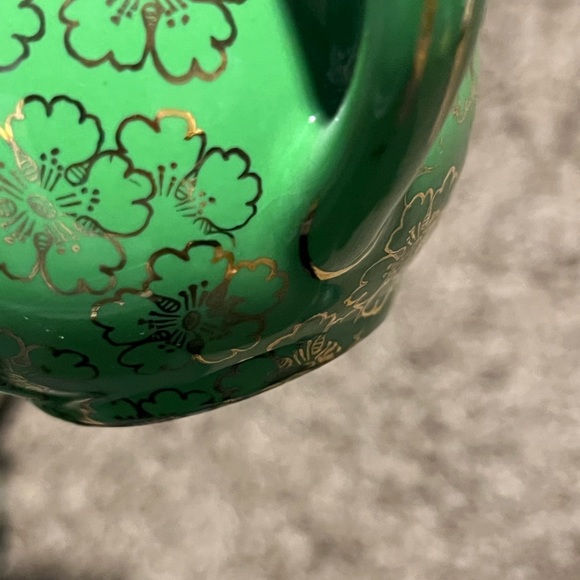 hall Kitchen Vintage Hall Gold Painted Teapot 2 Cup Individual